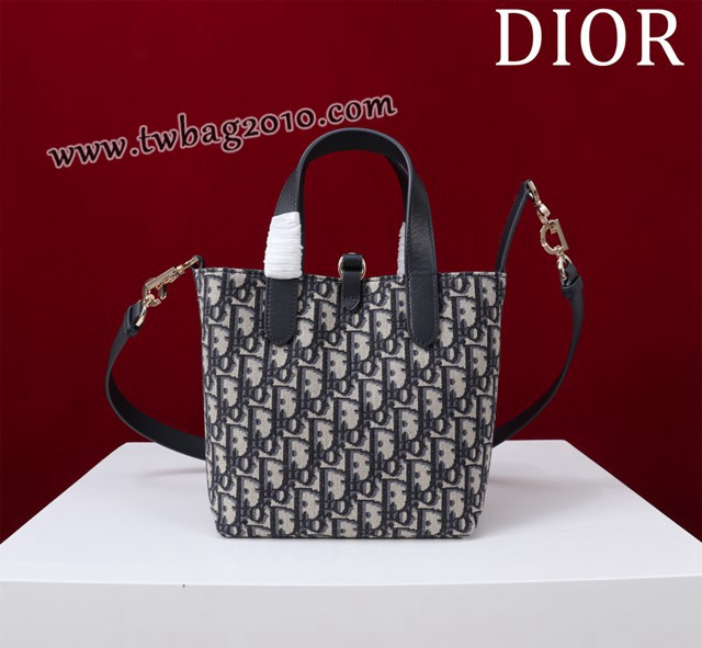 Dior专柜新款迪奥高仿原单藤格纹图案Toujours竖版手袋时尚托特购物包 djfk1677